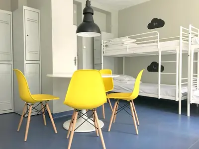 Kuchnia lub aneks kuchenny w obiekcie Cloud Hostel