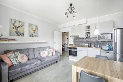 Kuchnia lub aneks kuchenny w obiekcie Gama Home Kondratowicza18