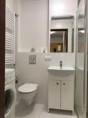 Łazienka w obiekcie Anita Apartament Nowowiejska