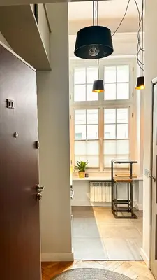 Plan piętra w obiekcie 4m high apartment in heart of Warsaw!