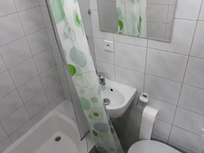 Łazienka w obiekcie Noclegi Pod Kasztanami