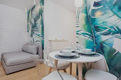 Część wypoczynkowa w obiekcie Apartments Warsaw CityLink by Noclegi Renters