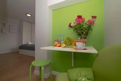 Część wypoczynkowa w obiekcie WLR Apartments - Hoza II