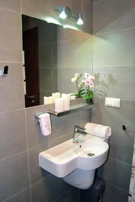 Łazienka w obiekcie Alma Apartments Rondo ONZ