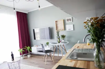 Plan piętra w obiekcie Vizzit Us Premium Apartments