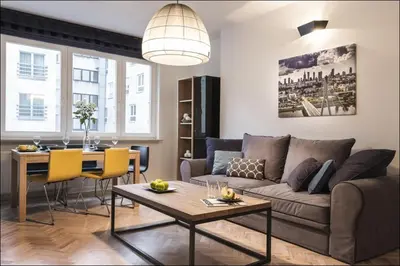 Część wypoczynkowa w obiekcie P&O Serviced Apartments NOWOGRODZKA