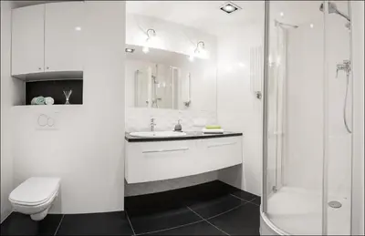 Łazienka w obiekcie P&O Serviced Apartments NOWOGRODZKA