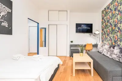 Łóżko lub łóżka w pokoju w obiekcie Central Apartament by Your Freedom