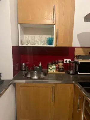 Kuchnia lub aneks kuchenny w obiekcie Apartament PIĘKNA