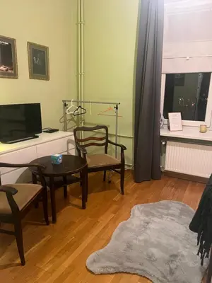Telewizja i/lub zestaw kina domowego w obiekcie Apartament PIĘKNA