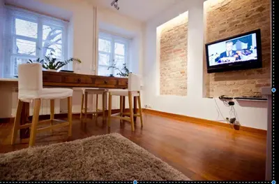 Telewizja i/lub zestaw kina domowego w obiekcie Studio Apartament Old Town Warsaw