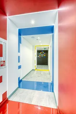Plan piętra w obiekcie Level Rooms