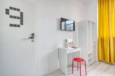 Telewizja i/lub zestaw kina domowego w obiekcie Level Rooms