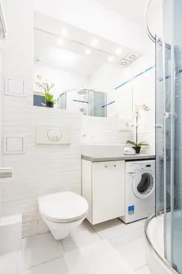 Łazienka w obiekcie Labo Apartment Solidarnosci
