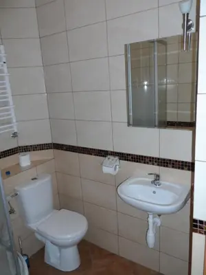 Łazienka w obiekcie Hotelik Gold
