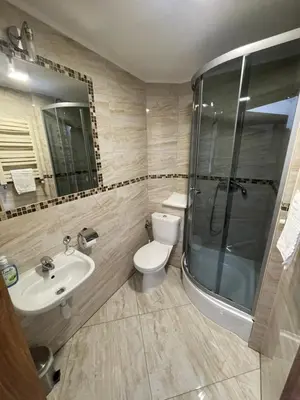 Łazienka w obiekcie Hotelik Gold