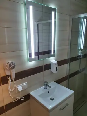 Łazienka w obiekcie Hostel Mleczna - Metro Zacisze
