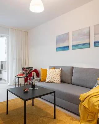Część wypoczynkowa w obiekcie P&O Serviced Apartments Group Komputerowa