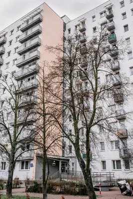 Budynek, w którym mieści się apartament