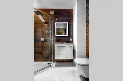 Łazienka w obiekcie Koszykowa Suite - apartament w centrum Warszawy!