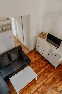 Część wypoczynkowa w obiekcie Warsaw Concierge Chmielna Antresola