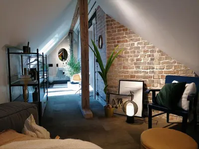 Część wypoczynkowa w obiekcie Mystictone - loft in the heart of Warsaw - Nowy Świat ROOMTONES