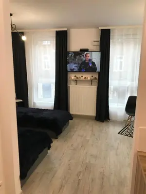 Kuchnia lub aneks kuchenny w obiekcie Apartamenty Brzeska 10