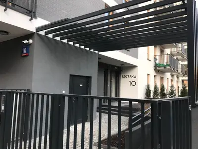 Budynek, w którym mieści się apartament