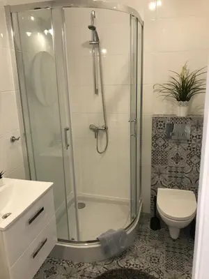 Łazienka w obiekcie Apartamenty Brzeska 10