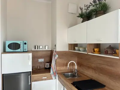 Kuchnia lub aneks kuchenny w obiekcie Apartament 807