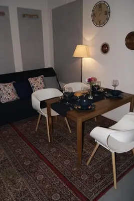 Część wypoczynkowa w obiekcie Cosy apartment in the Old Town II