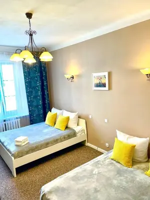 Łóżko lub łóżka w pokoju w obiekcie BackPack Apart Rooms