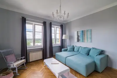 Część wypoczynkowa w obiekcie Ego Apartments Old Town II
