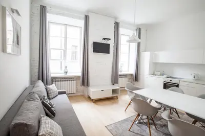 Część wypoczynkowa w obiekcie Ego Apartments Old Town II