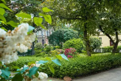 Ogród w obiekcie Ego Apartments Old Town II