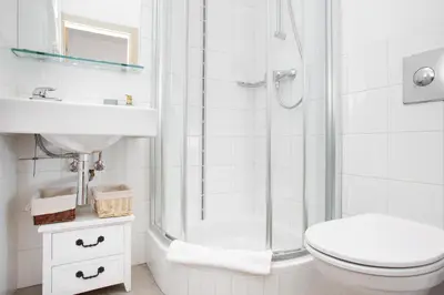Łazienka w obiekcie Apartments Warsaw Warecka by Noclegi Renters