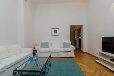 Telewizja i/lub zestaw kina domowego w obiekcie ShortStayPoland Boduena (B75)