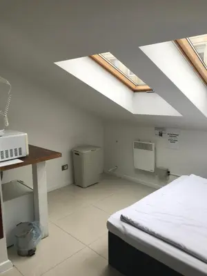 Kuchnia lub aneks kuchenny w obiekcie Wilcza Apartments