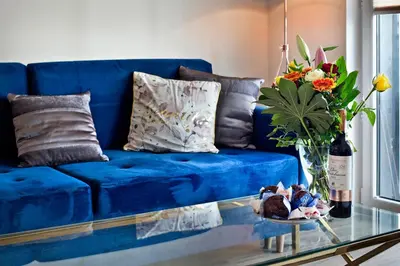 Część wypoczynkowa w obiekcie Prymasa Tysiaclecia - P&O Serviced Apartments