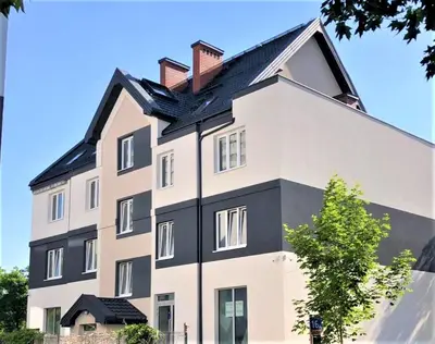 Budynek, w którym mieści się aparthotel