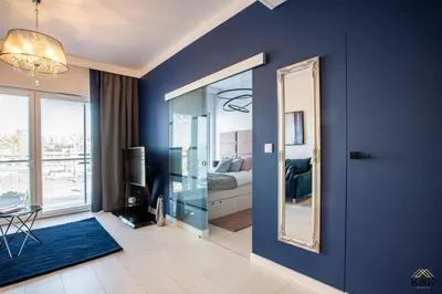 Łóżko lub łóżka w pokoju w obiekcie K&K Apartament blisko Centrum Near City Center