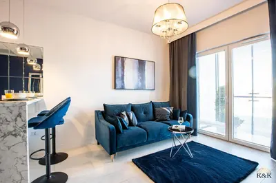 Część wypoczynkowa w obiekcie K&K Apartament blisko Centrum Near City Center
