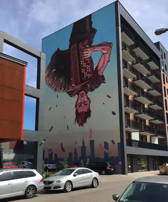Budynek, w którym mieści się apartament