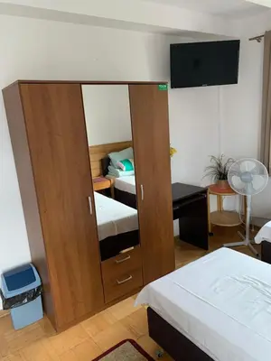 Łóżko lub łóżka w pokoju w obiekcie Kwatery Pracownicze TOLEK