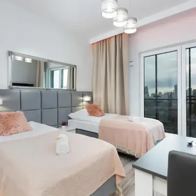 Apartments with Parking Warsaw Business Center by Noclegi Renters