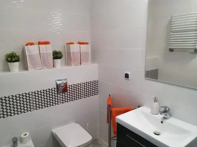 Łazienka w obiekcie Apartament na Lazurowej