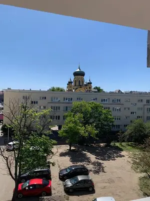 Budynek, w którym mieści się apartament