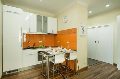 Kuchnia lub aneks kuchenny w obiekcie Apartamenty-MI Happy