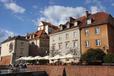 Budynek, w którym mieści się apartament