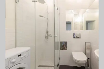 Łazienka w obiekcie Apartamenty-MI Crystal
